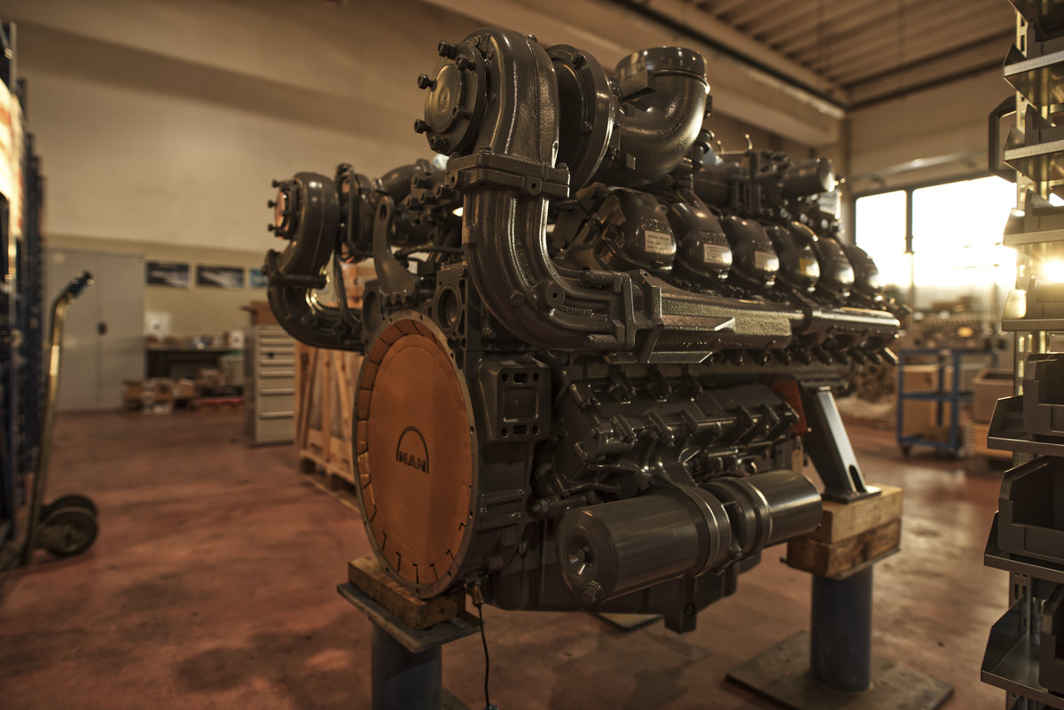 Motori industriali MAN