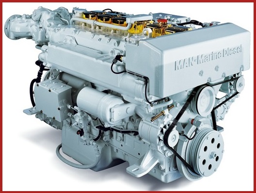 Motori marini da lavoro MAN